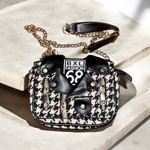 Black and White Women's Fashion Bag